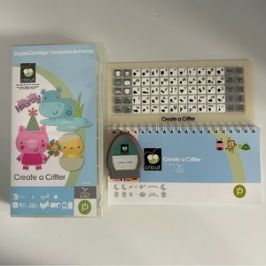 Cricut CREATE A CRITTER shapes